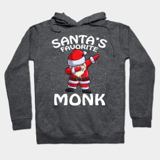 Santas Favorite Monk Christmas Hoodie